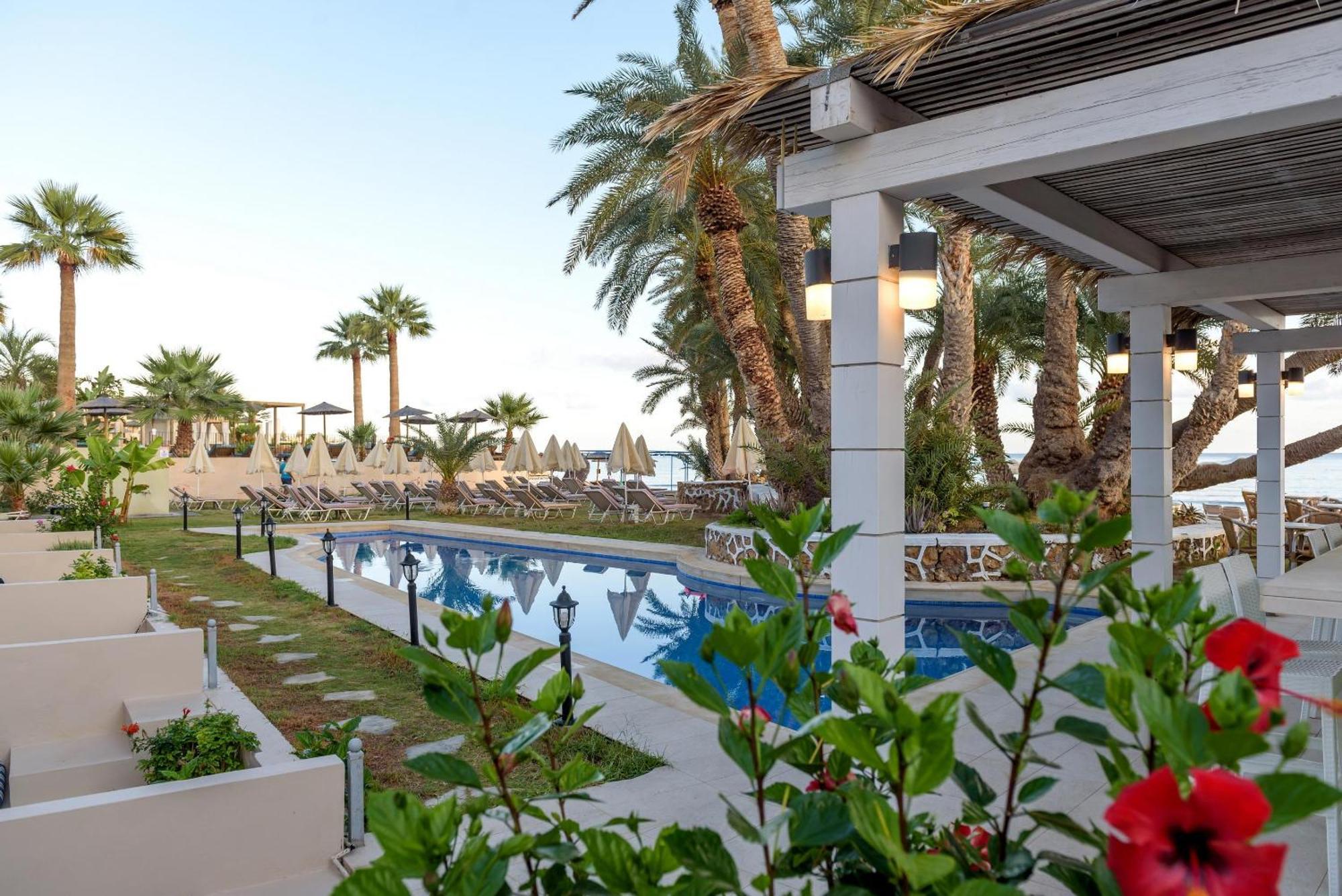 Zeus Hotels Palm Beach Stalida Екстериор снимка