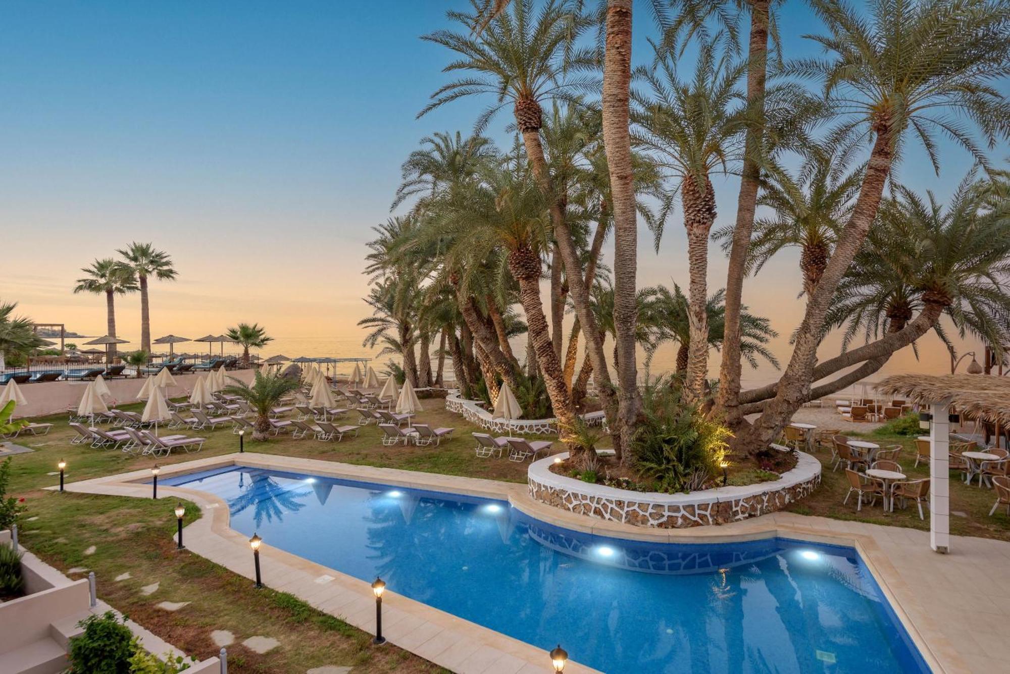 Zeus Hotels Palm Beach Stalida Екстериор снимка