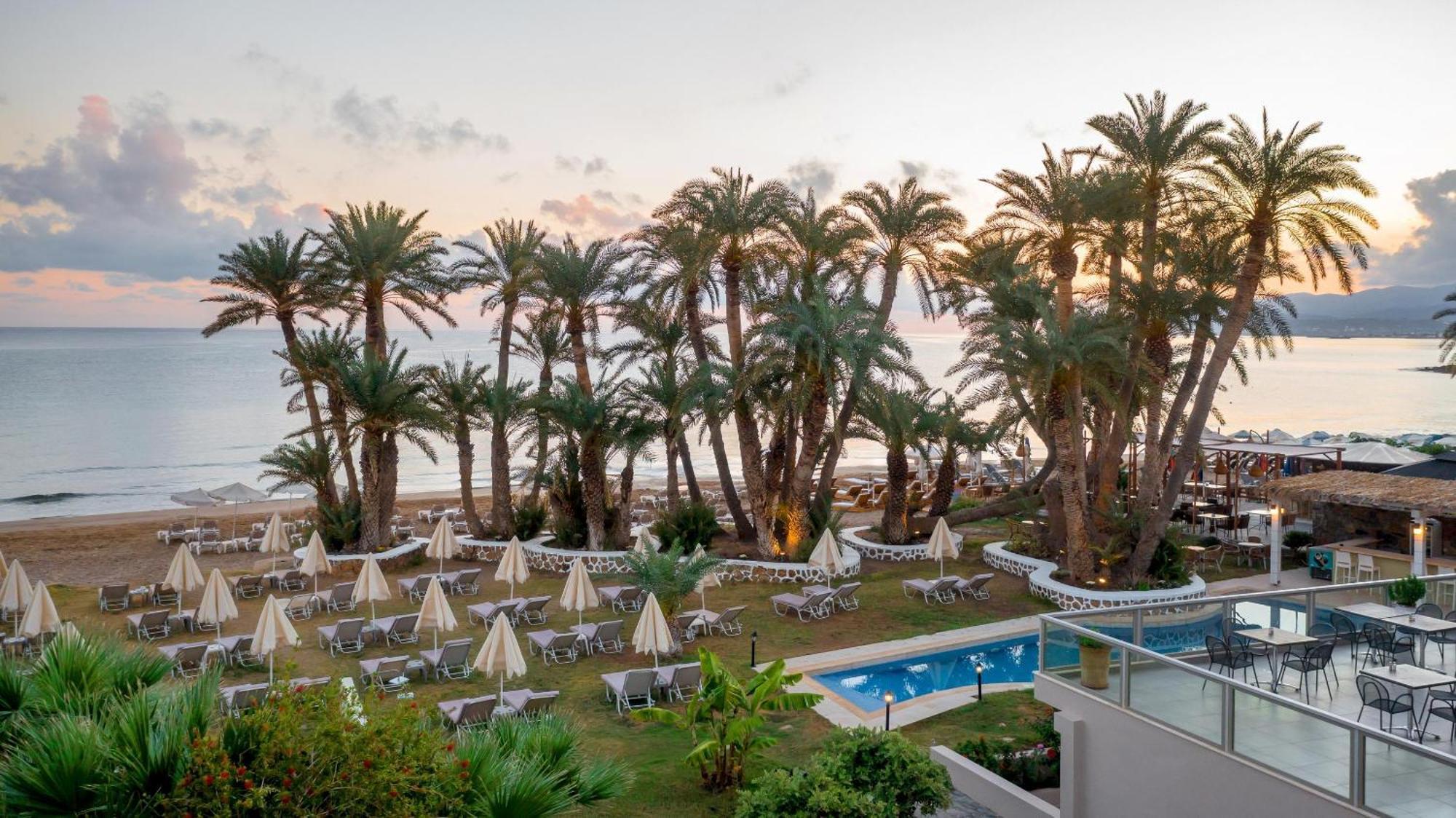 Zeus Hotels Palm Beach Stalida Екстериор снимка